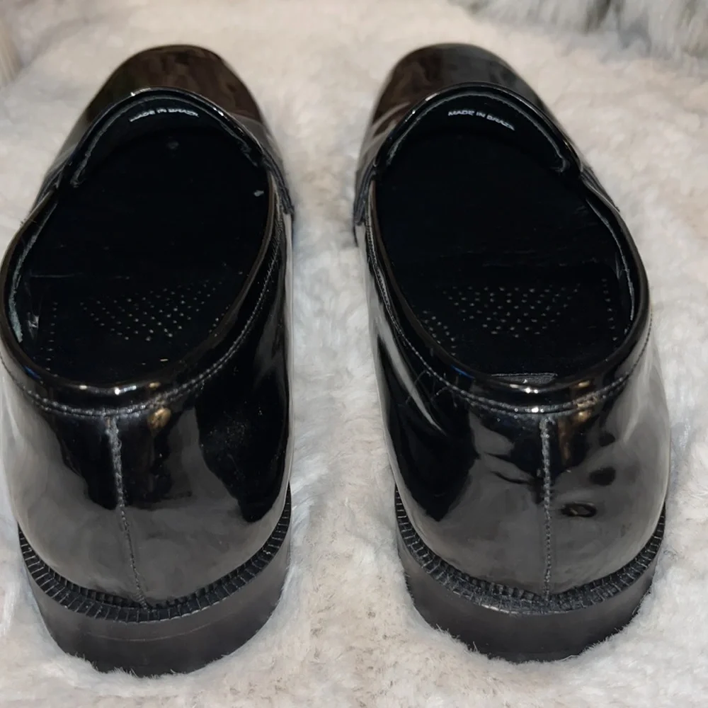 John W. Nordstrom Black Patent Leather Maestro Slip On Tuxedo Mens Dress Shoes